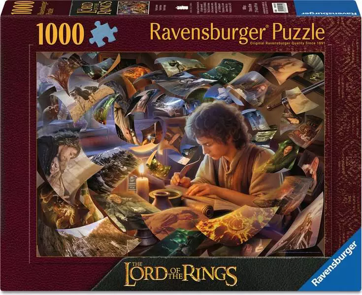 The Lord of the Rings: Frodo's Journey - Standard Adult Puzzle, 1000 Pieces