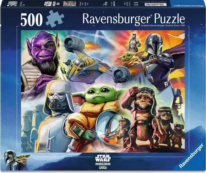 Star Wars: The Mandalorian and Grogu - Standard Adult Puzzle, 500 Pieces