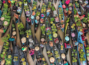 Colorful Markets: Floating Market, Indonesia - Puzzle Highlights, 500 Pieces