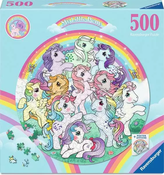 My Little Pony - Round Puzzle, 500 Pieces