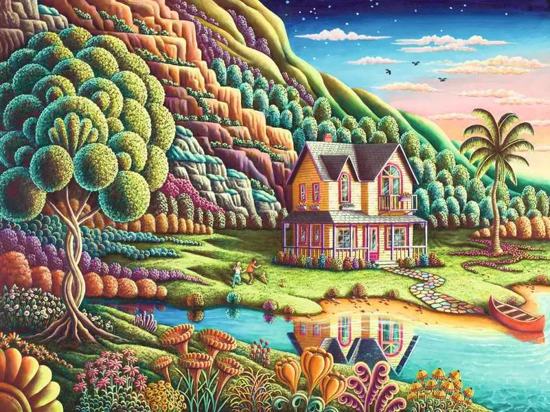 Summertime - Larger Puzzle Pieces, 750 Pieces (Large)