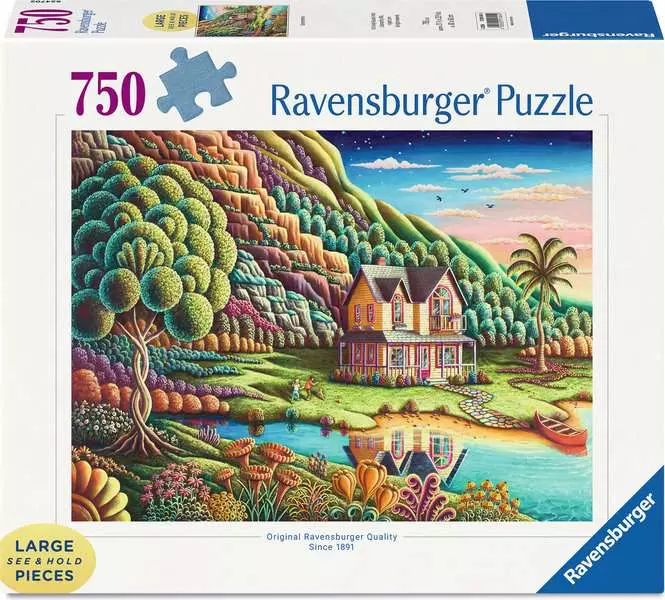 Summertime - Larger Puzzle Pieces, 750 Pieces (Large)