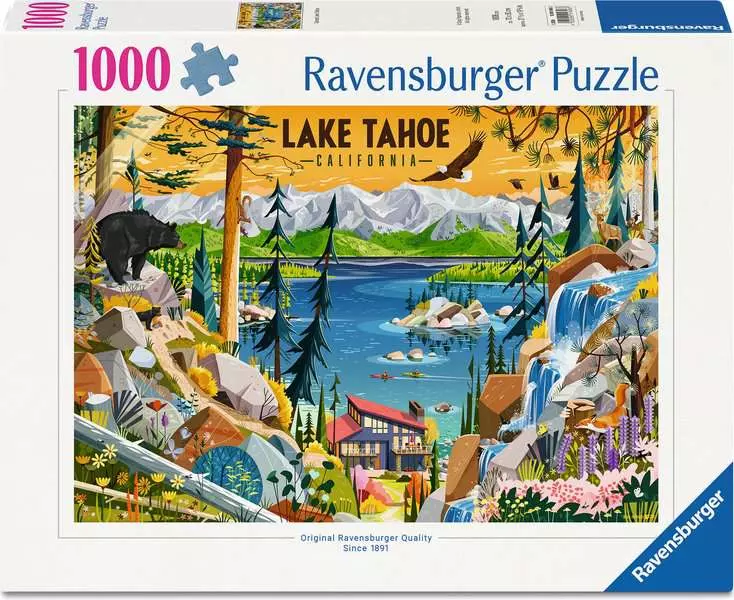 Sacred Lake Tahoe - Standard Adult Puzzle, 1000 Pieces