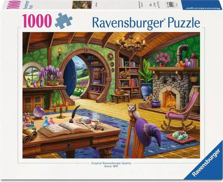 Charmed Cottage - Standard Adult Puzzle, 1000 Pieces