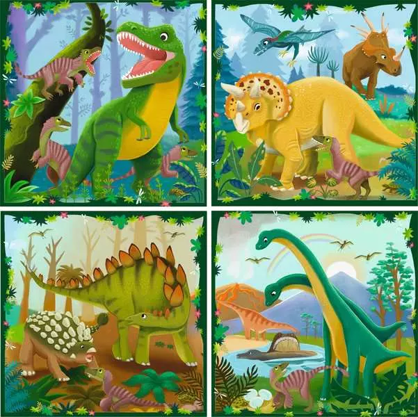 Dinosaurs (25, 36, 42, & 56 Pieces) - Puzzle UP! - Children's Puzzle