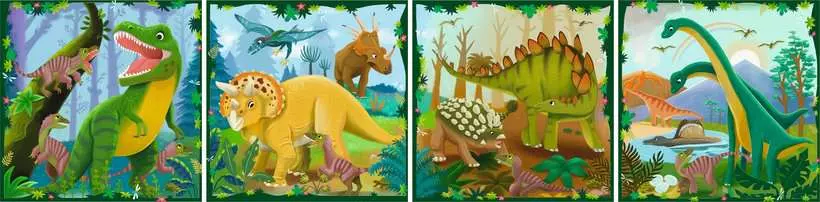 Dinosaurs (25, 36, 42, & 56 Pieces) - Puzzle UP! - Children's Puzzle
