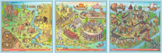 History: Stone Age, Ancient Rome, and Middle Ages (100, 121, & 144 Pieces) - Puzzle UP! - Children's Puzzle