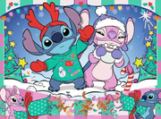 Disney Stitch: Christmas - Children's Puzzle, 100 Pieces (XXL)