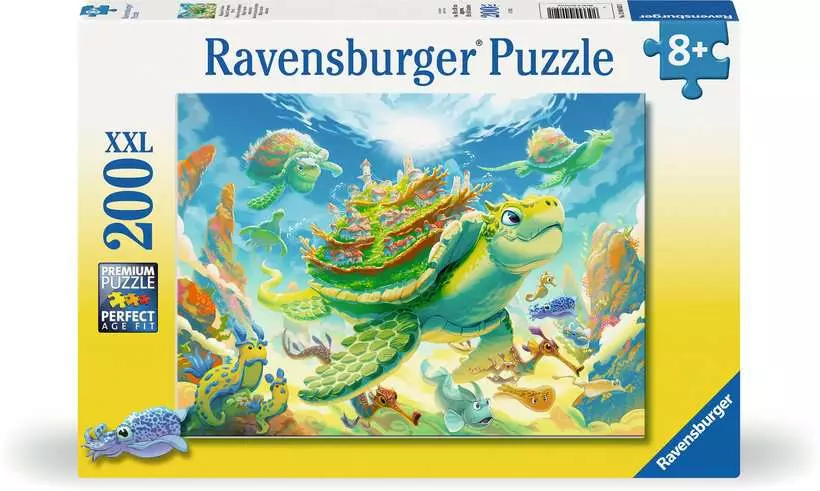 Magical Underwater World - Children's Puzzle, 200 Pieces (XXL)