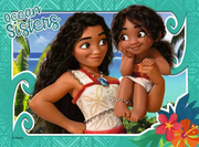 Moana 2 (12, 16, 20, & 24 Pieces) - 4 Jigsaw Puzzles - Children's Puzzle