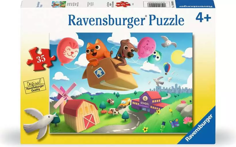 We're Flying! - Children's Puzzle, 35 Pieces