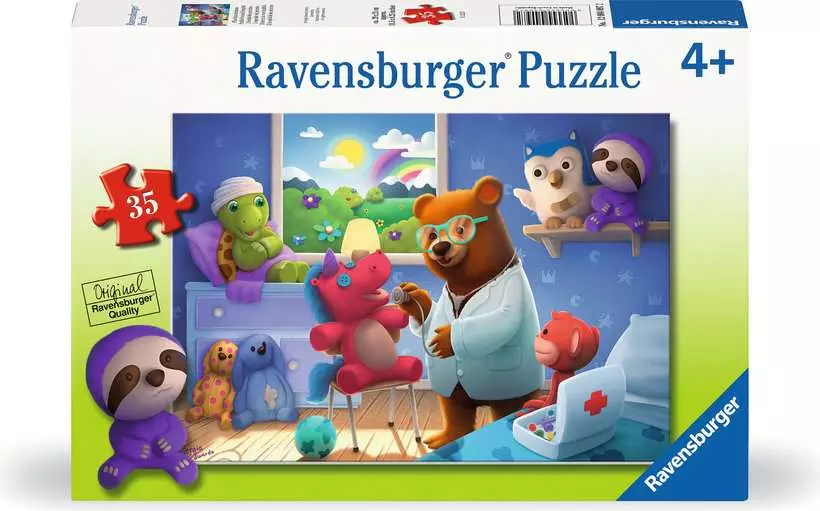 Stuffed Animal Hospital - Children's Puzzle, 35 Pieces