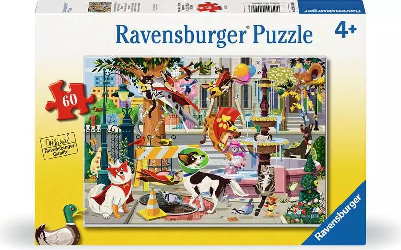 Super Dogs to the Rescue - Children's Puzzle, 60 Pieces