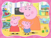 Peppa Pig (12, 16, 20, & 24 Pieces) - 4 Jigsaw Puzzles - Children's Puzzle