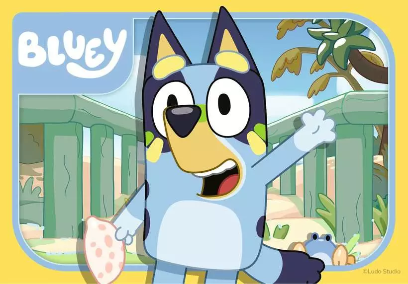 MFP: Bluey & Family (2, 3, 4, & 5 Pieces) - 4 Jigsaw Puzzles - Children's Puzzle