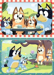 Bluey: Family Time - Children's Puzzle, 2 Puzzles x 12 Pieces