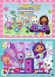 Gabby's Dollhouse: Ready to Party! - Children's Puzzle, 2 Puzzles x 24 Pieces