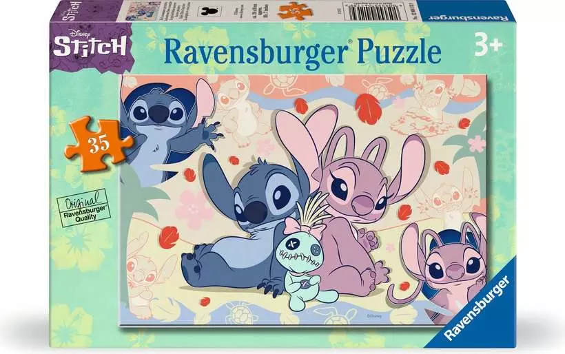 Disney Stitch - Children's Puzzle, 35 Pieces