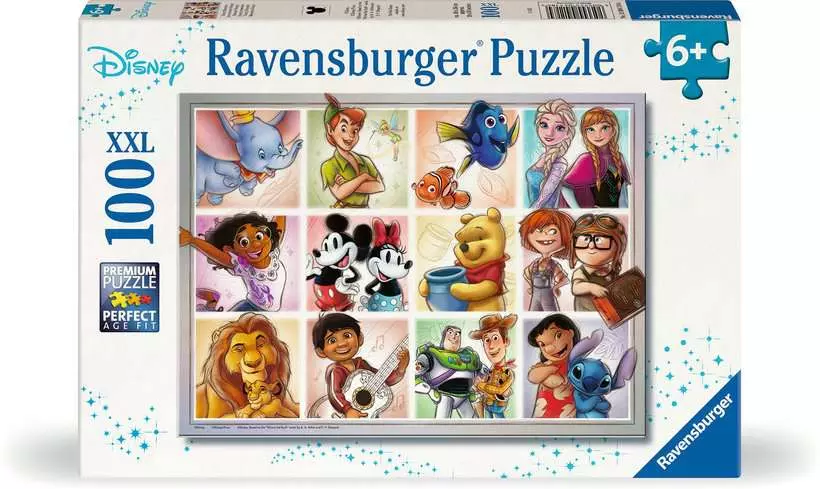 Disney Classics: Disney Moments - Children's Puzzle, 100 Pieces (XXL)