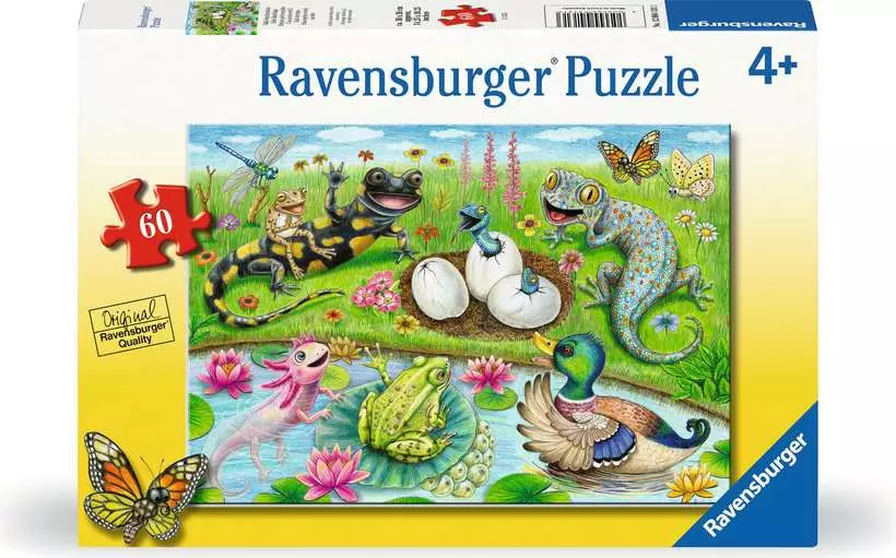 Hello Hatchlings - Children's Puzzle, 60 Pieces