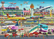 Airport Central - Children's Puzzle, 150 Pieces (XXL)