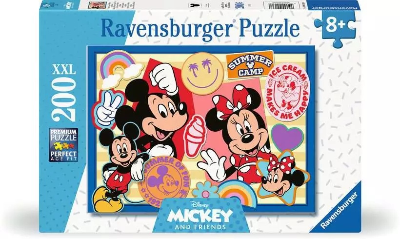 Disney: Mickey & Minnie's Road Trip! - Children's Puzzle, 200 Pieces (XXL)