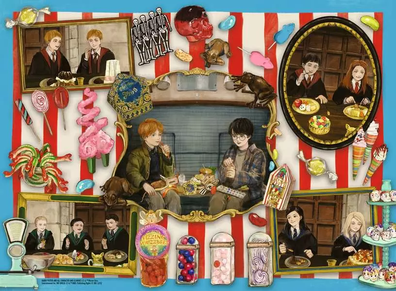 Harry Potter: Sweets and Treats - Children's Puzzle, 200 Pieces (XXL)