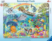 Ocean Friends - Frame Puzzle, 48 Pieces