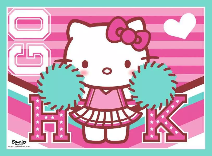 Hello Kitty: Dream Big and Sparkle More! (12, 16, 20, & 24 Pieces) - 4 Jigsaw Puzzles - Children's Puzzle