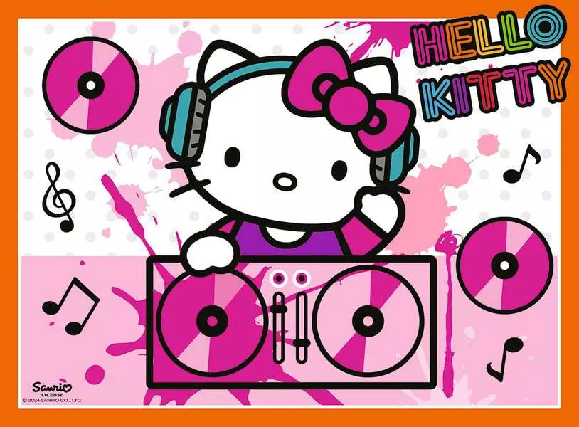 Hello Kitty: Dream Big and Sparkle More! (12, 16, 20, & 24 Pieces) - 4 Jigsaw Puzzles - Children's Puzzle