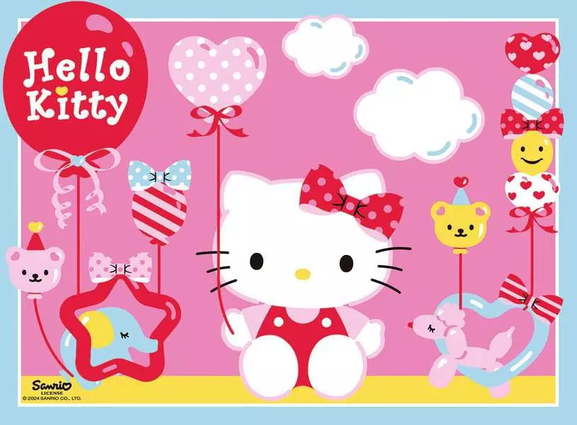Hello Kitty: Dream Big and Sparkle More! (12, 16, 20, & 24 Pieces) - 4 Jigsaw Puzzles - Children's Puzzle