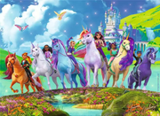 Unicorn Academy: The Magic of Unicorn Academy - Children's Puzzle, 200 Pieces (XXL)