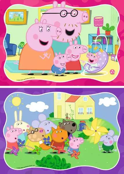 Peppa Pig: New Adventures - Children's Puzzle, 2 Puzzles x 24 Pieces