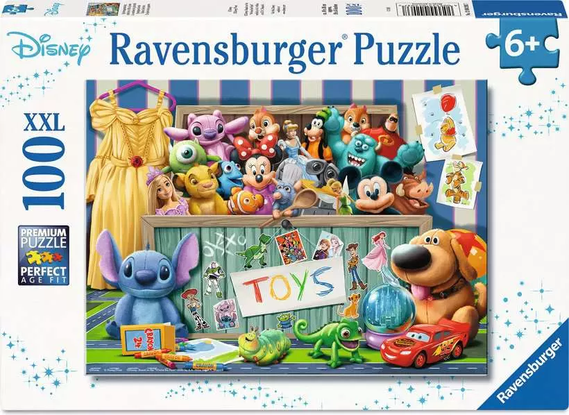 Disney-Pixar: Toybox Collection - Children's Puzzle, 100 Pieces (XXL)