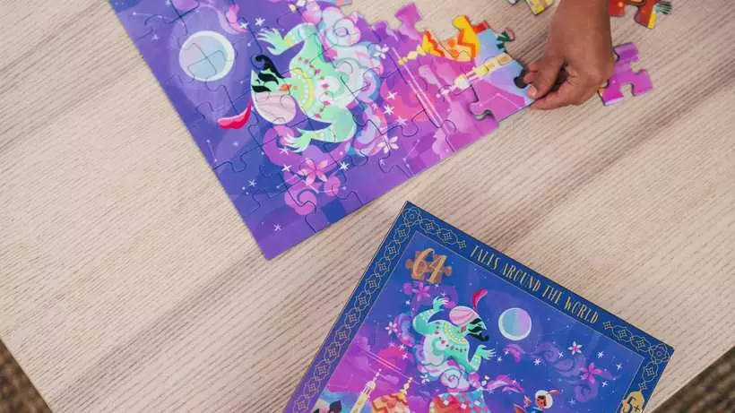 Aladdin and the Wonderful Lamp - Tales Around the World, 64 Pieces