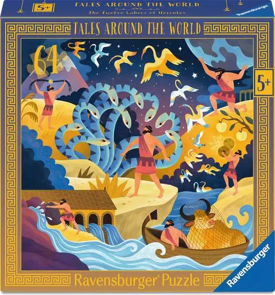 The Twelve Labors of Hercules - Tales Around the World, 64 Pieces