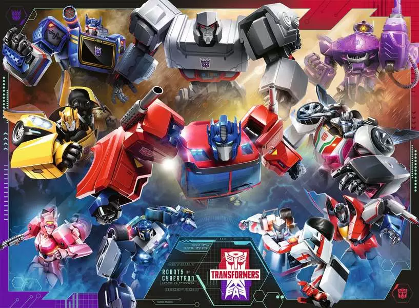 Transformers - Children's Puzzle, 100 Pieces (XXL)