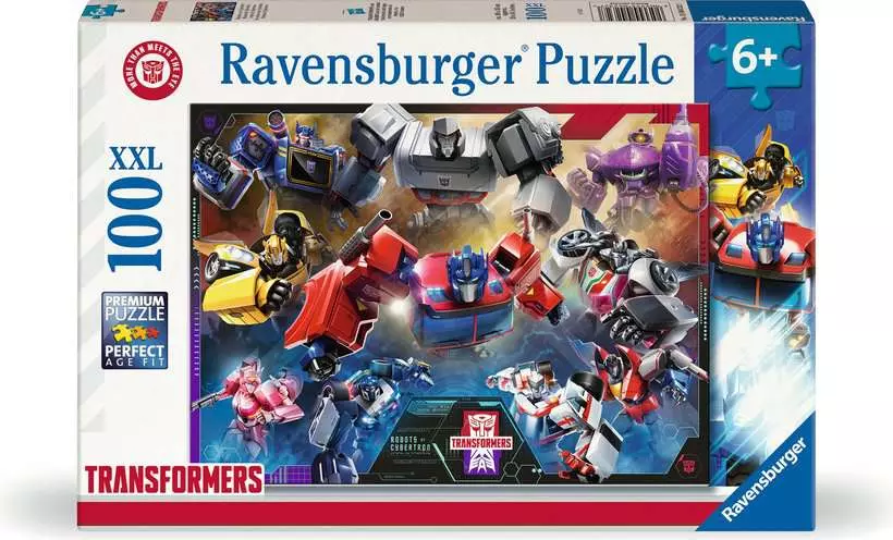 Transformers - Children's Puzzle, 100 Pieces (XXL)