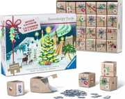 Christmas Puzzle: Advent Calendar, 24 Puzzles x 54 Pieces