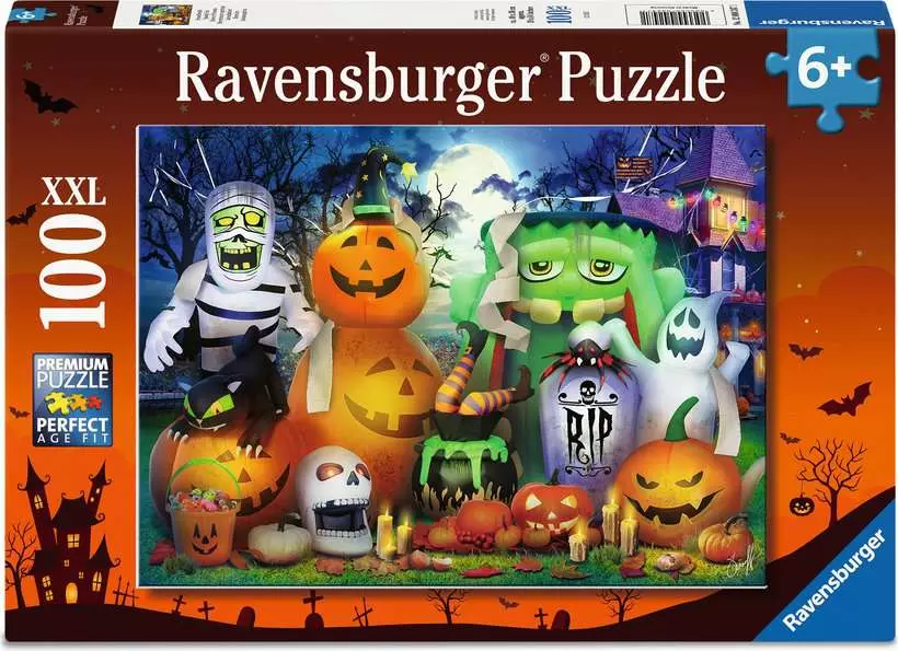 Spooky Fun - Children's Puzzle, 100 Pieces (XXL)