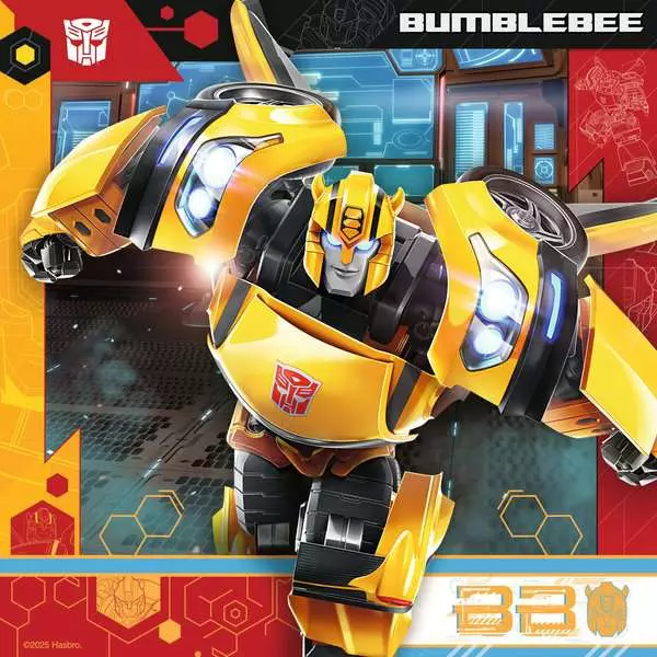 Transformers: Matrix of Leadership - Children's Puzzle, 3 Puzzles x 49 Pieces