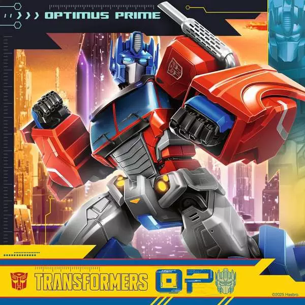 Transformers: Matrix of Leadership - Children's Puzzle, 3 Puzzles x 49 Pieces