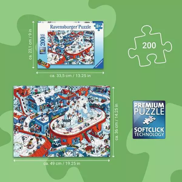 Winter Wonderland - Children's Puzzle, 200 Pieces (XXL)