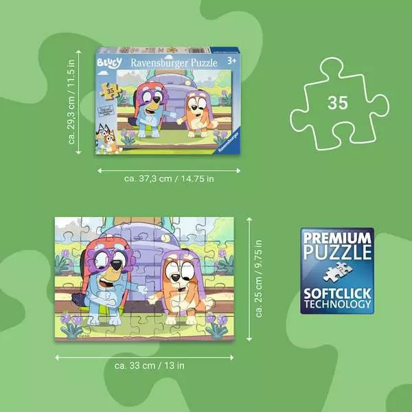 Bluey: It's Granny Time! - Children's Puzzle, 35 Pieces