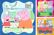 Peppa Pig: Family Firsts! - Children's Puzzle, 3 Puzzles x 49 Pieces