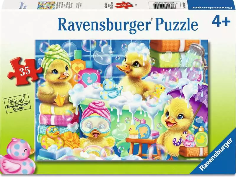 Scrub a Dub Duckies - Children's Puzzle, 35 Pieces