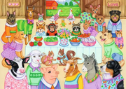 Barn Party - Children's Puzzle, 35 Pieces