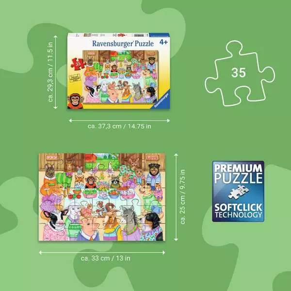 Barn Party - Children's Puzzle, 35 Pieces