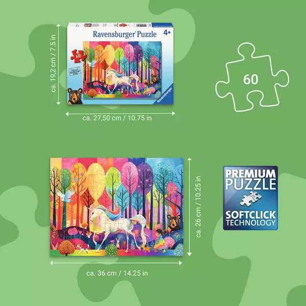 The Fantastic Forest - Children's Puzzle, 60 Pieces