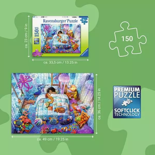 Undersea Dreams - Children's Puzzle, 150 Pieces (XXL)